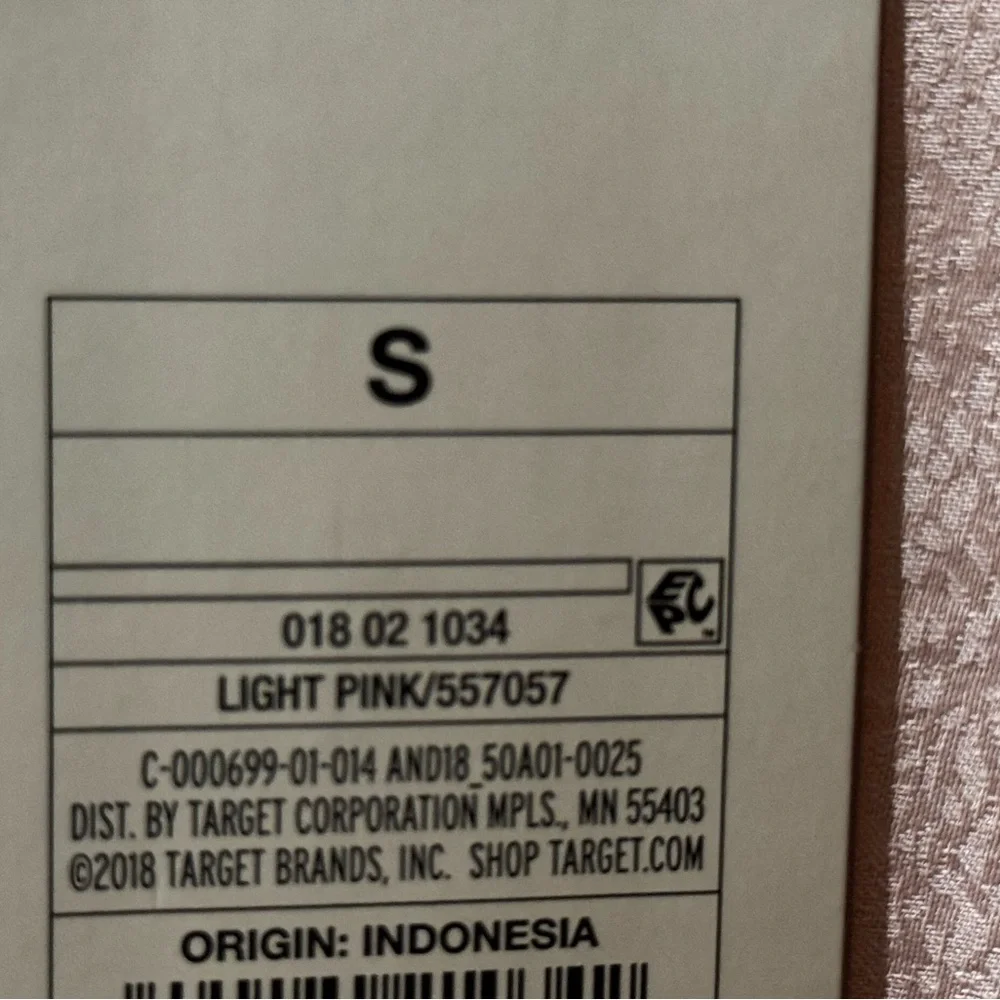 NWT A New Day Pink V Neck Smocked Sleeve Blouse Size Small - Picture 8 of 9